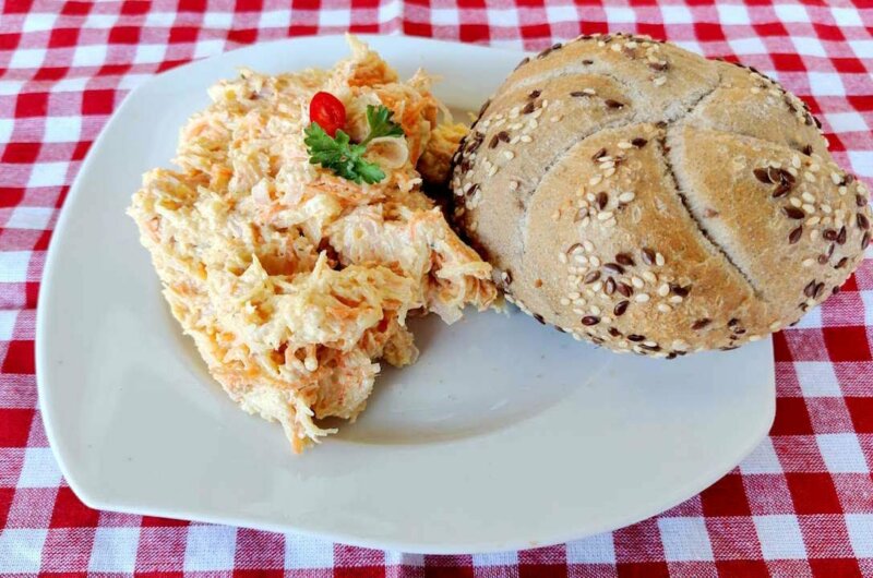 Celerová pomazánka s mrkví 