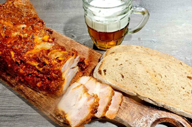 Pikantní marinovaný bůček