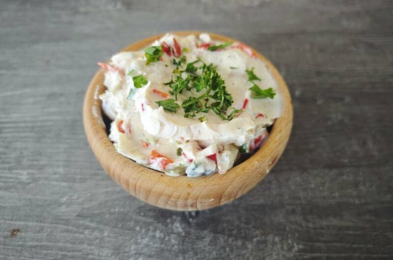 Pomazánka s pečenou paprikou