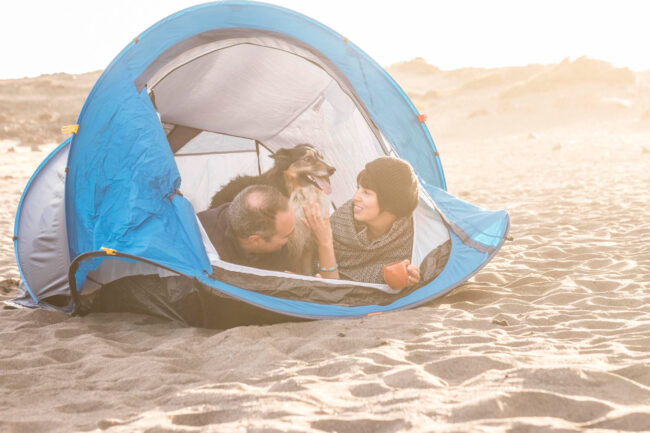 Samorozkládací stan