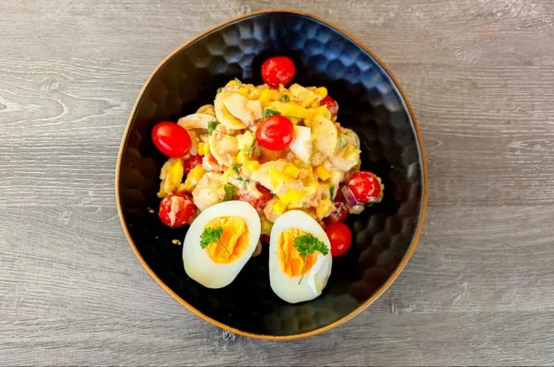 Těstovinový salát s tuňákem