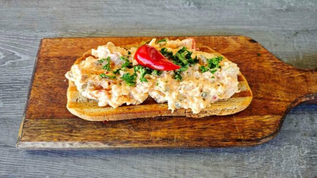 Pomazánka z pečeného masa